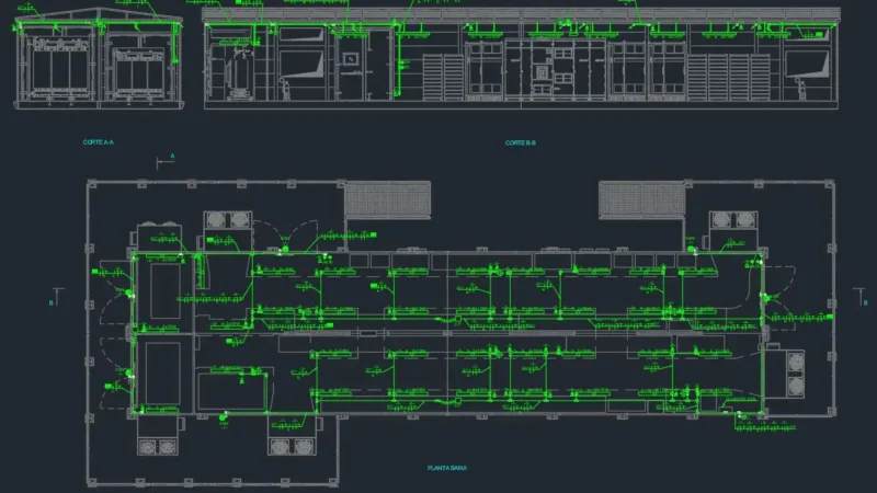 Projeto luminotécnico de um eletrocentro