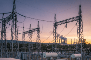 Banner - Subestação de alta tensão no PR