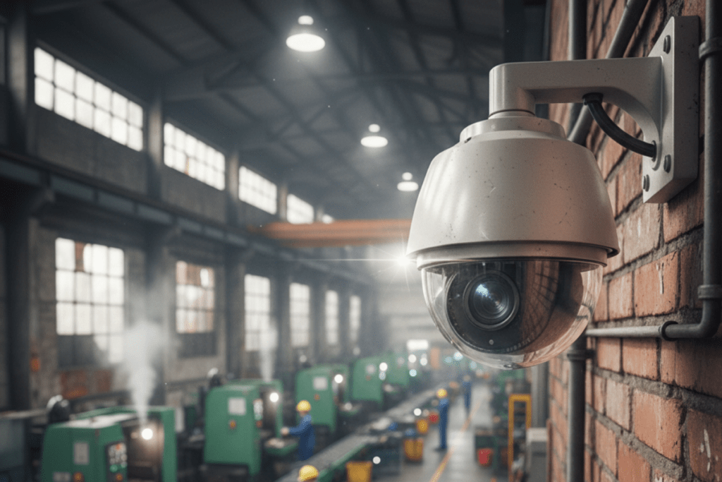 O que é CFTV industrial