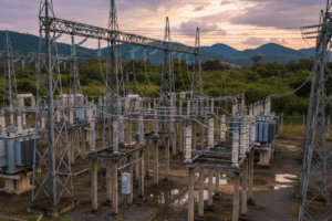 Como funciona uma subestação de alta tensão CELESC