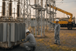 subestação de alta tensão COPEL