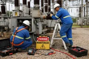 Banner - Manutenção preventiva em subestações