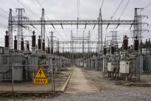 Subestação de alta tensão 69 kV
