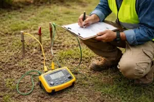 Banner - laudo de aterramento