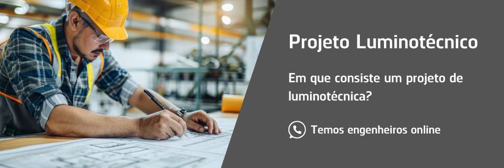 Um projeto de luminotécnica consiste em planejar a iluminação de um ambiente, buscando eficiência e estética, levando em conta o conforto visual e a economia de energia