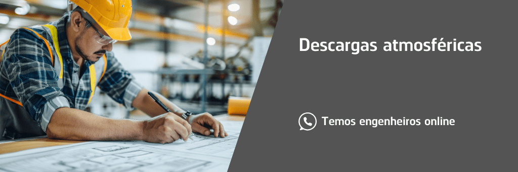 O que deve ser feito para se prevenir de descargas atmosféricas