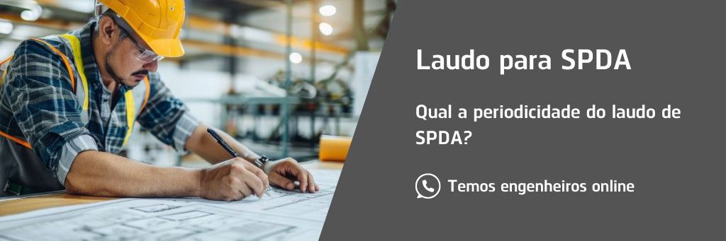 A periodicidade do laudo de SPDA depende das normas aplicáveis, mas, em geral, é recomendado realizar uma inspeção anual para garantir a segurança do sistema