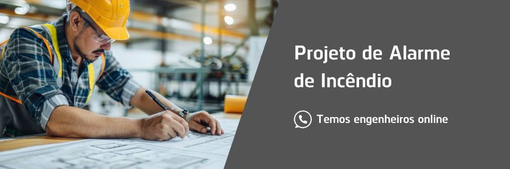 Quem pode assinar projeto de alarme de incêndio