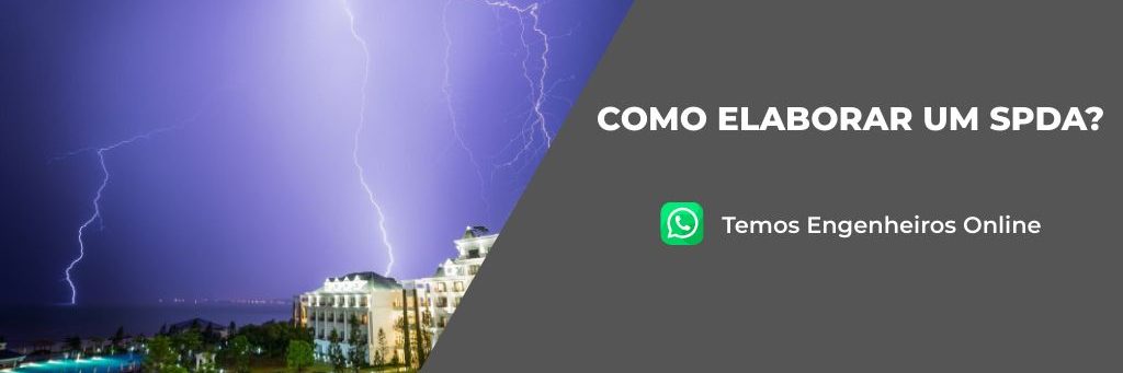 Sistema de para-raios para garantia de edificações.