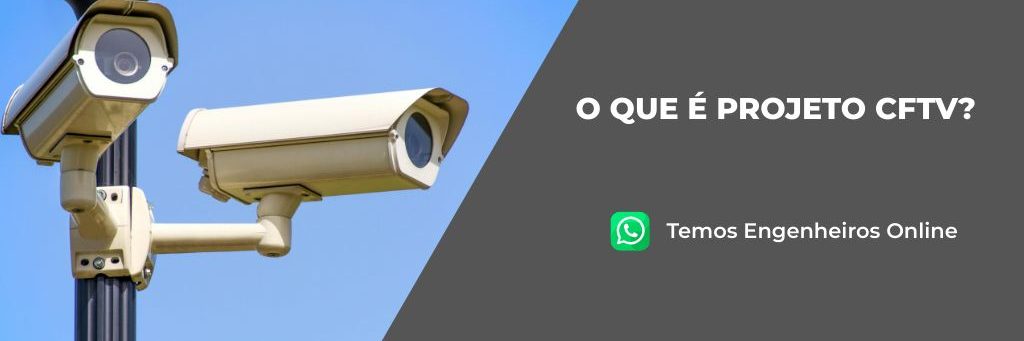 Imagem realista de uma camera cftv de uso ao tempo.