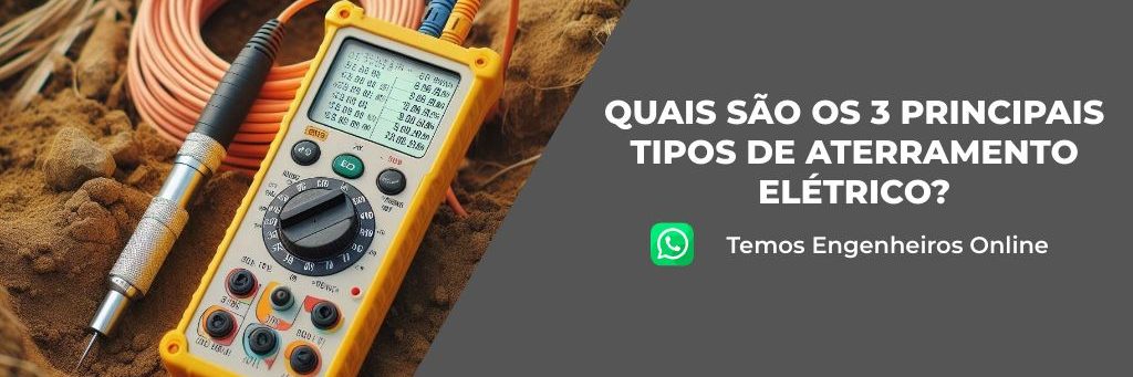 Equipamento de medição para aterramento elétrico