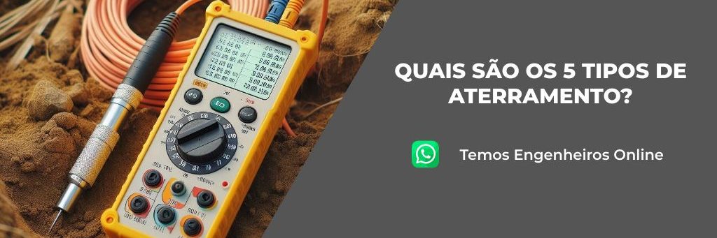 Equipamento de medição elétrica para aterramento