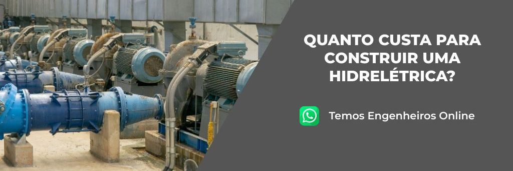 Máquinas de e turbinas de uma Usina hidrelétrica