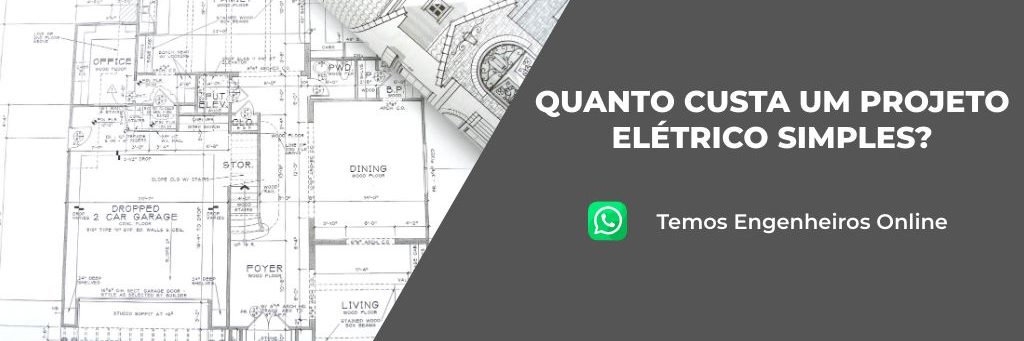 Imagem real de um projeto elétrico